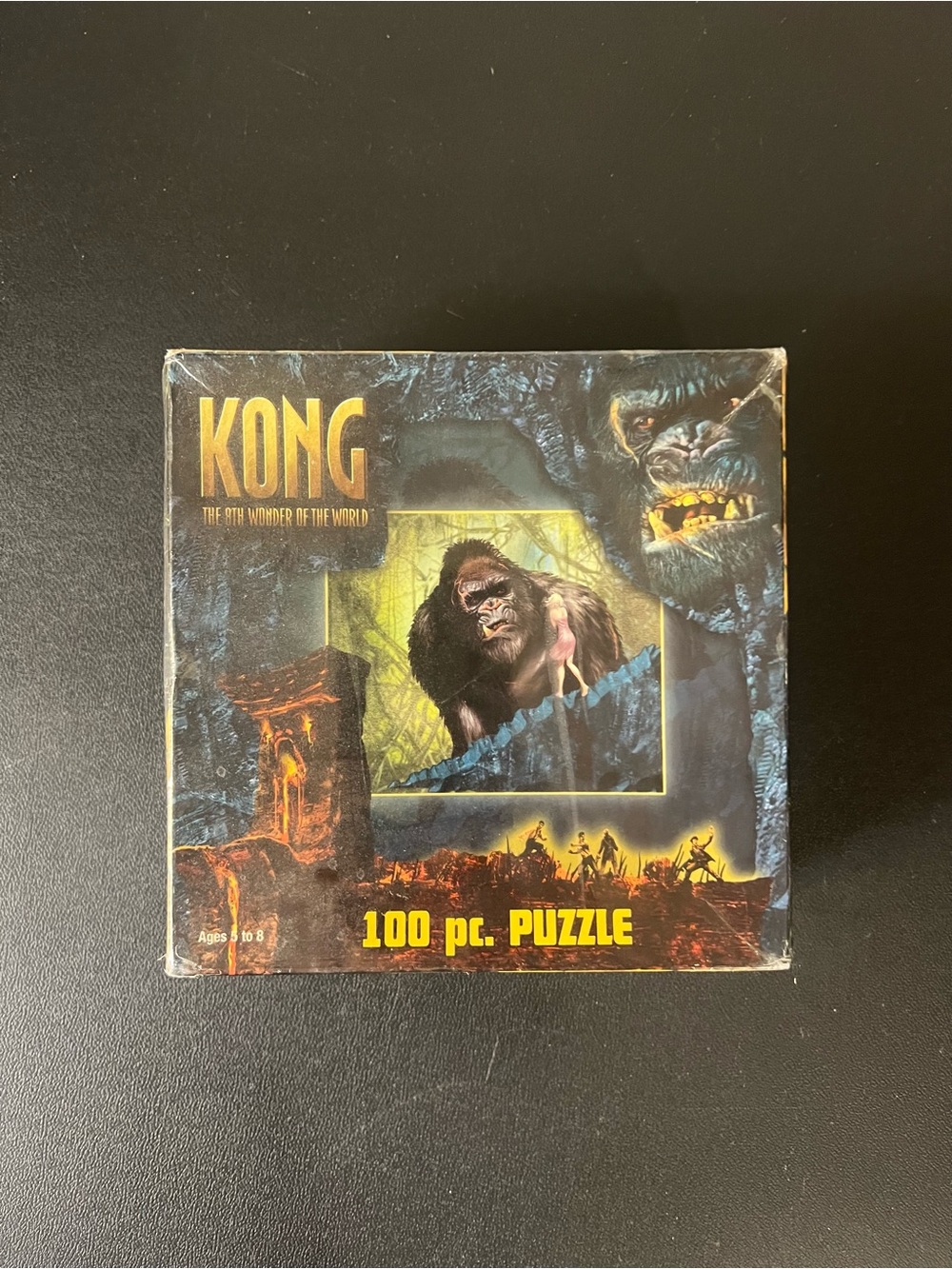 Kong The 8th Wonder Of The World Skull Island 100 Pc Puzzle King Kong 12.5 X 15"